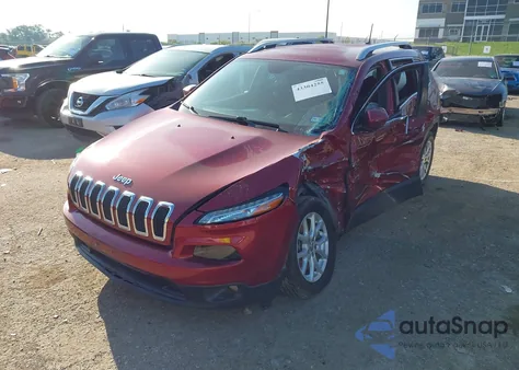 2017 Jeep Cherokee Latitude Fwd from USA, damaged, VIN 1C4PJLCB1HW640415